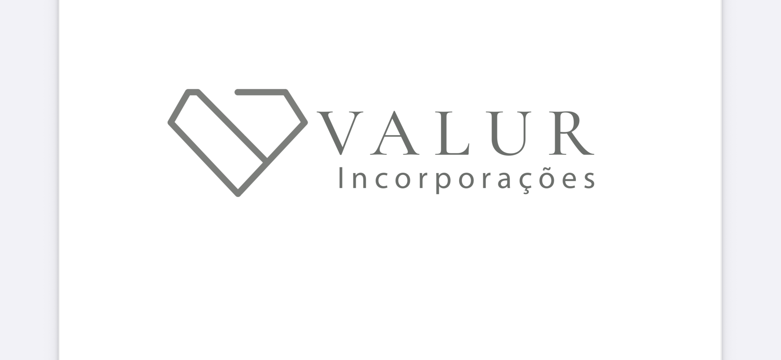 Valur Incorporações Ltda